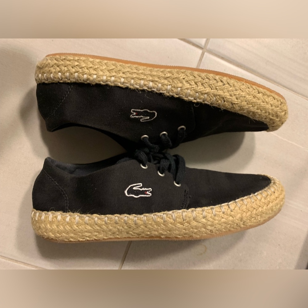 Lacoste espadrilles size 37 EU